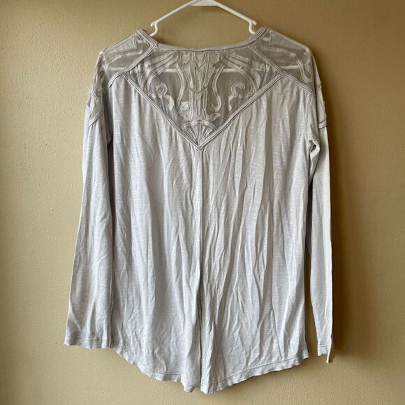 Free People Gatsby Top in Dove Size Small - Picture 2 of 2